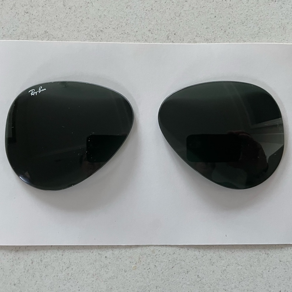 Replacement Ray Ban Large Aviator II gray lenses 62mm